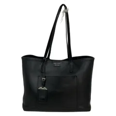 PRADA(プラダ) トートバッグ - 黒 レザー