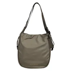 PELLE BORSA(ペレボルサ) ショルダーバッグ - グレーベージュ レザー