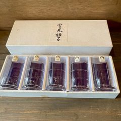 新品】箸置き はし置 5個 クリスタル 「 雪見格子 」佐々木硝子 - メルカリ
