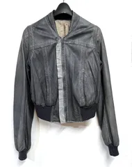 RICK OWENSリック オウエンス　シングルライダース Rick Owens - Rick Owens リックオウエンス ライダースジャケットの