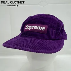 Supreme/シュプリーム【24AW】Corduroy Camp Cap/ コーデュロイ キャンプ キャップ/帽子/パープル