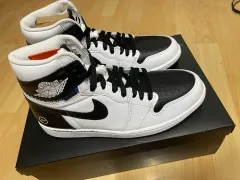 ジョーダン 1 x フラグメント デザイン x ユニオン LA ハイ OG SP 白 ブラック 265