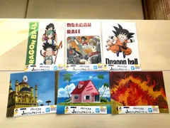 一番くじ ドラゴンボール EX 孫悟空修業編 J賞 ビジュアルシート 全6種コンプリートセット 2/20