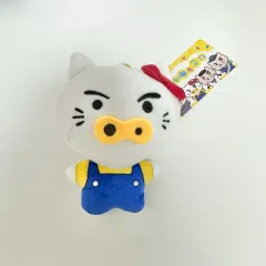 (新品) クレヨンしんちゃん×ハローキティ コラボ ぬいぐるみ キーホルダー