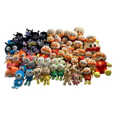 ★ アンパンマン あんぱんまん ぬいぐるみ ばいきんまん ドキンちゃん コキンちゃん ショクパンマン メロンパンナ 等  現状品 6kg