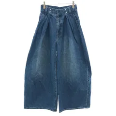 JOURNAL STANDARD ジャーナルスタンダード 25SS ビッグタックワイドデニムパンツ 25-030-400-7080 インディゴ 36