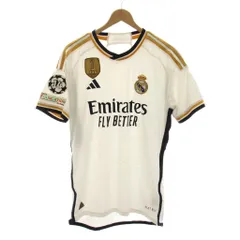 アディダス adidas Real Madrid レアルマドリード 23/24 ホーム オーセンティック ユニフォーム Tシャツ カットソー 半袖 S 白 /YM