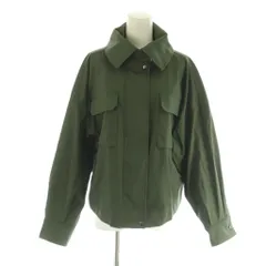 セオリー Theory ESSENTIAL TWILL BELT CARGO JKT カーゴジャケット S 緑 グリーン /AG ■OS