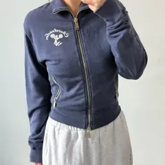 XS DSQUARED2 ネイビー ジップアップ ジャケット