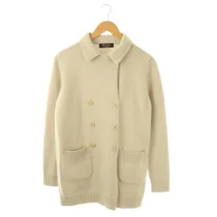 ロロピアーナ Loro Piana ベビーカシミヤ ダブルニットジャケット ステンカラー ベージュ /CX ■OSのサムネイル