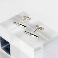 GUCCI Gロゴモチーフ カフス シルバー(Ag925) カフリンクス 極美
