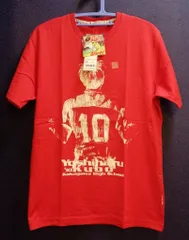 ユニクロ シュート! UT/Tシャツ 久保嘉晴 レッド Mサイズ レッドM