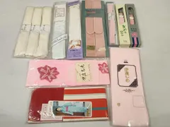 平和屋着物▼和装小物・着付小物まとめて10点 腰紐(美容・二重廻し)・コーリンベルト・京ベルト・伊達締 着付用品 逸品 未使用 DABC1406zzz