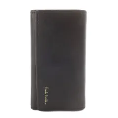 ポールスミス PAUL SMITH キーケース 4連 レザー ブラック /YO12
