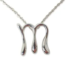 ティファニー 925 イニシャル/ｍ ペンダント/ネックレス//j162-51