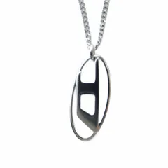 ディーゼル DIESEL ネックレス アクセサリー ペンダント ロゴ シルバー色 ■GY18 /MQのサムネイル