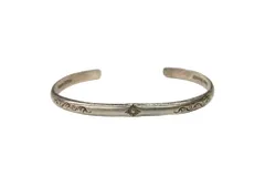 アリゾナフリーダム ARIZONA FREEDOM Silver Bangle シルバー バングル 太陽神 唐草 甲丸 ブレスレット 銀 メンズジュエリー バングル・ブレスレット 総柄 シルバー 104A-92