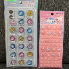 正規品 まじかるベリーベリー キラコロ おはじきシール ＆ タイルシール セット　カミオジャパン
