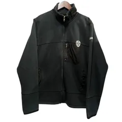 00s STUSSY Sweat Track Jacket 墨黒 L ステューシー レトロXタイプ