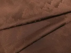 平和屋着物●上質な色無地　樹林地紋　赤褐色　正絹　逸品　未使用　AABG4864ph