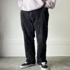 美品 90s Polo ポロ ラルフローレン 太畝 コーデュロイ パンツ 黒 38×30(実寸W38 L28.5) ブラック 5ポケット 90年代 D153-25-0012XV