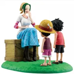 Revible Moment 造形王-フーシャ村の記憶- ラストワンver. マキノ&モンキー・D・ルフィ&ポートガス・D・エース 「一番くじ ワンピース ROAD TO DAWN-冒険への軌跡-」 ラストワン賞 フィギュア【1週間以内発送】