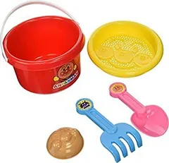 【中古】「未使用品」アンパンマン バケツセットミニ