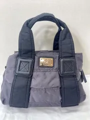 vitafelice　ｳﾞｨｰﾀﾌｪﾘｰﾁｪ キルティングトート バッグ sizeM/黒・ダークグレー■■レディース