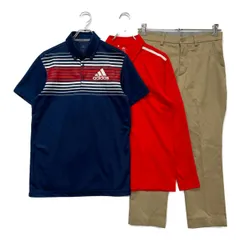 中古 メンズ アディダスゴルフ adidas GOLF コーディネートセット M 初ラウンド コースデビュー