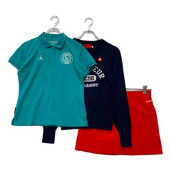 中古 レディース ルコックスポルティフ le coq sportif コーディネートセット L 初ラウンド コースデビュー
