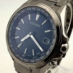 CITIZEN シチズン アテッサ エコ電波時計 CB1070-56F 稼働品 - メルカリ