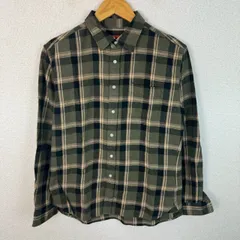 ROSSO URBAN RESEARCH ロッソアーバンリサーチ 長袖シャツ チェック柄 グリーン Mサイズ メンズ 古着 シティーボーイ レトロ アメカジのサムネイル