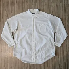 120 ) ポロラルフローレン 白 シャツ