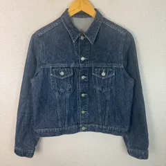 UNIQLO ユニクロ デニムジャケット 無地 インディゴ Lサイズ レディース 古着 シンプル アメカジ ストリート　ブルゾン