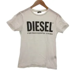 ディーゼル DIESEL Tシャツ 子ども服（男女兼用） 12 ホワイト ロゴプリント 半袖  /RG ■GY58