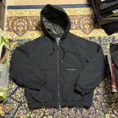 S ニューバランス ウォーク フード ジャケット キルティング