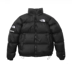 シュプリーム x ザノースフェイス Nuptse 700 ブラック XL
