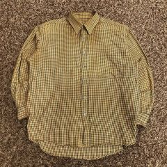 105 トナカイ Valentino CHECK シャツ