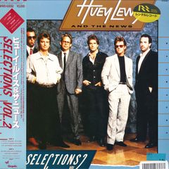 LP♢ヒューイ・ルイス♢SELECTIONS VOL.2♢帯付うg5093w50 LP Huey Lewis & The News Super Selections Vol. 2 WWS63052