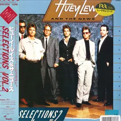 LP♢ヒューイ・ルイス♢SELECTIONS VOL.2♢帯付うg5093w50 LP Huey Lewis & The News Super Selections Vol. 2 WWS63052