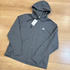 ナイキ パーカー プルオーバー NIKE クラブ ジャージ　Club Jersey Pullover Hoodie スウェット　グレー