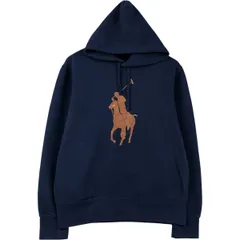 古着 ラルフローレン Ralph Lauren POLO RALPH LAUREN ビッグポニー スウェットプルオーバーパーカー メンズS相当/eaa615752