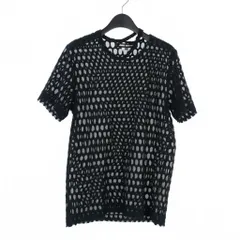ジュンヤワタナベ JUNYA WATANABE 23SS メッシュ Tシャツ カットソー 半袖 S 黒 ブラック JK-T015のサムネイル
