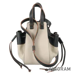 ロエベ LOEWE ハンモック ドローストリングス 062010 レザー ハンドバッグ sh【中古】