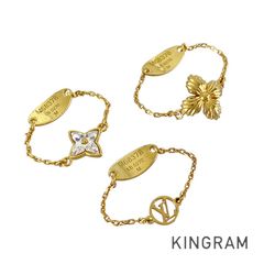 LOUIS VUITTON セット 3バーグ ブルーミング ストラス リング - メルカリ