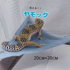ヤモック（大）｜ゲッコー用ハンモック｜爬虫類ハンドメイド｜FUKURAMUのサムネイル