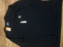 Carhartt カーハート ブラック ポケット 長袖Tシャツ XL 新品