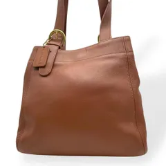 極美品　COACH オールドコーチ　USA製　ショルダーバッグ　肩掛け　レザー