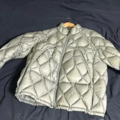 ロアハイキング ダウン ライト ダウン グレー L roa hiking