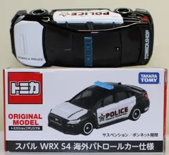 USED トミカショップオリジナル スバル WRX S4 海外パトロールカー仕様 240001033005